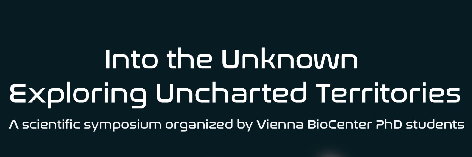 VBC PhD Symposium: Into the Unknown's banner