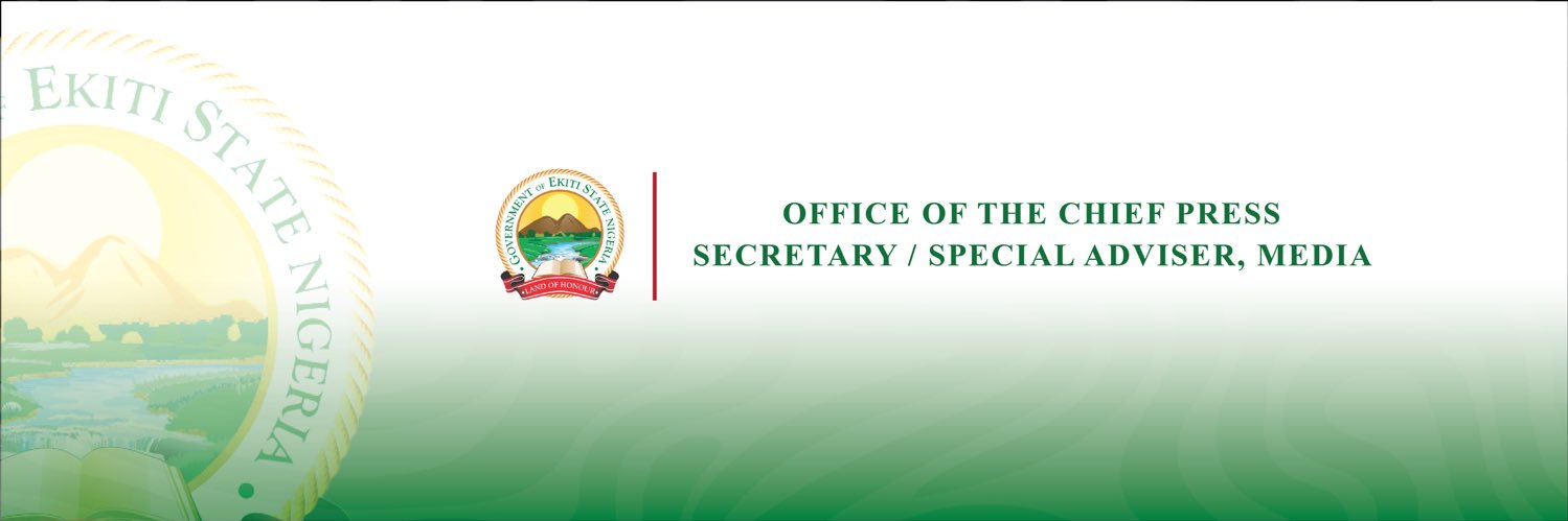 Chief Press Secretary Ekiti. banner