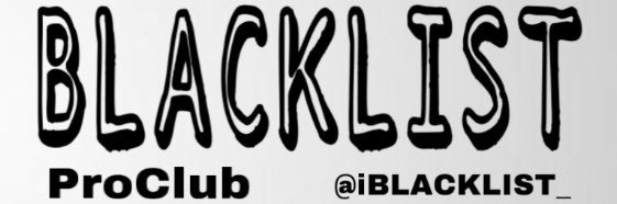 BLACKLIST banner