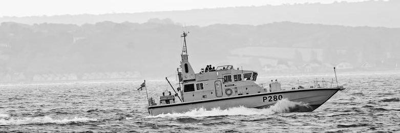 HMS Dasher's banner