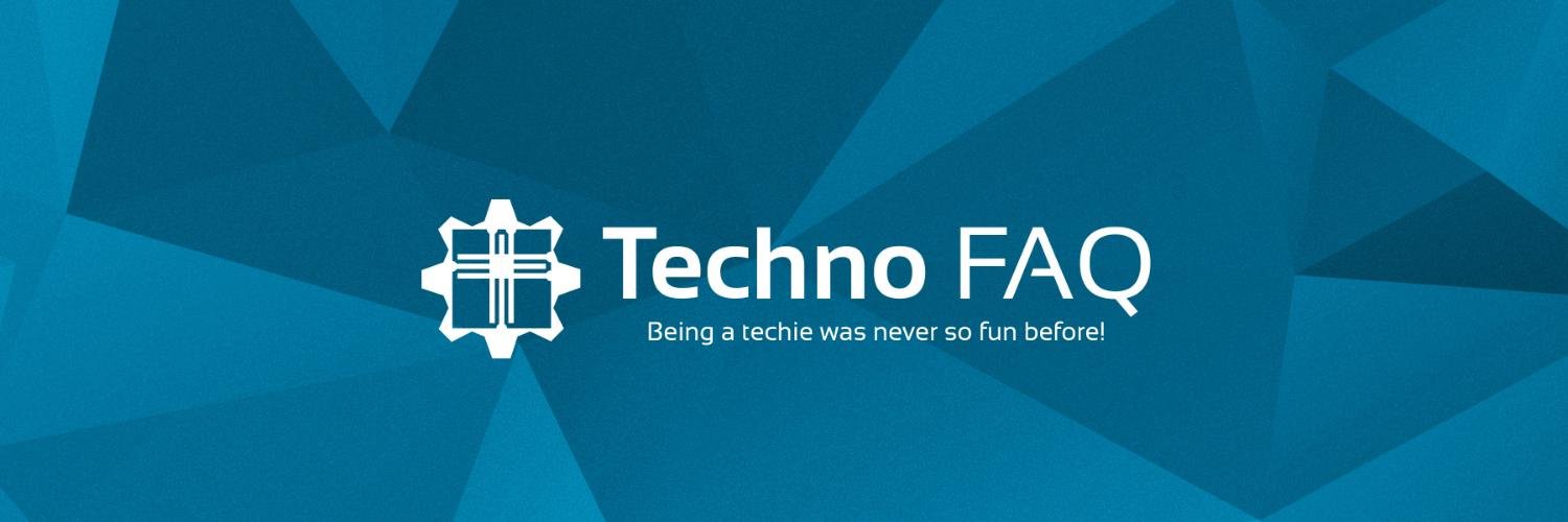 Techno FAQ banner