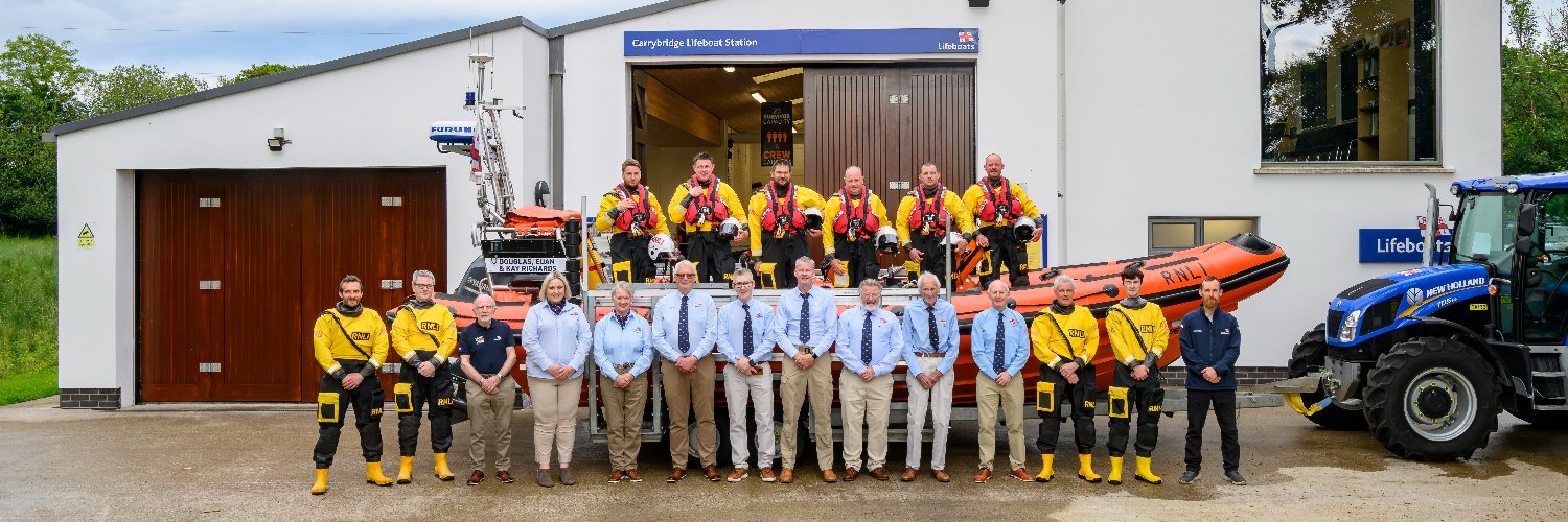 Carrybridge RNLI banner