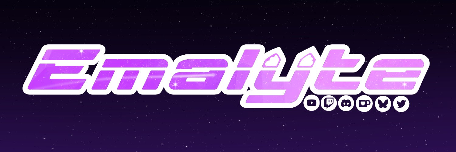 Emalyte🌙🐈‍⬛Moon cat Vtuber (2.0 coming soon) banner