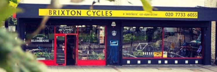 Brixton Cycles Workers' Co-op banner