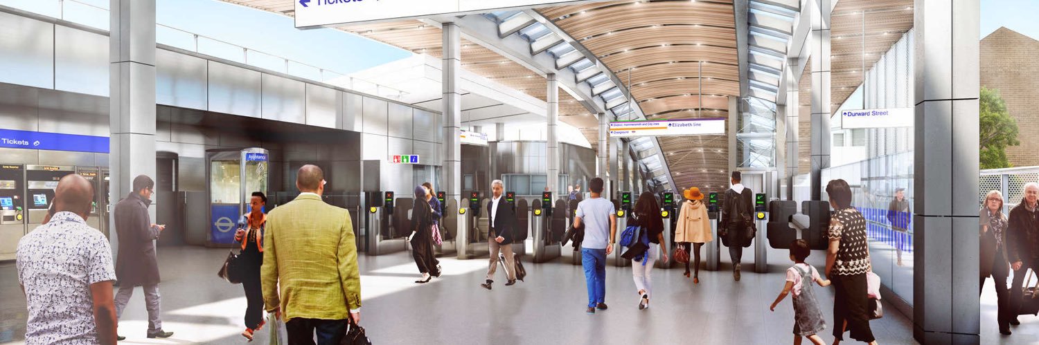 Whitechapel Station banner