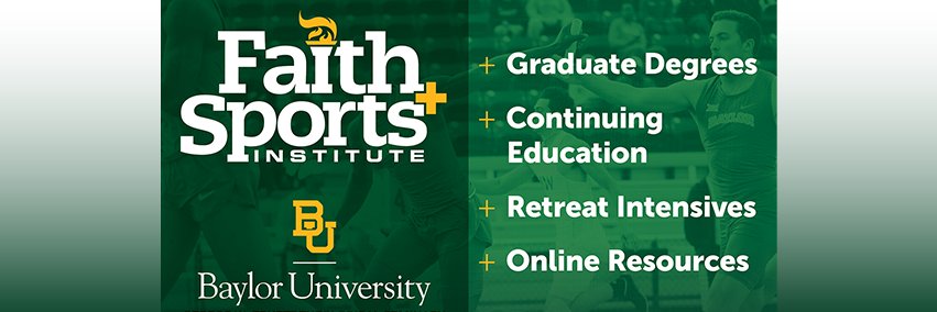 Faith & Sports Institute banner