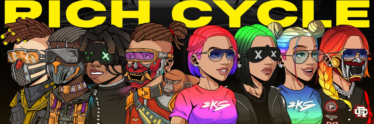 Rich Cycle Rebels NFT banner