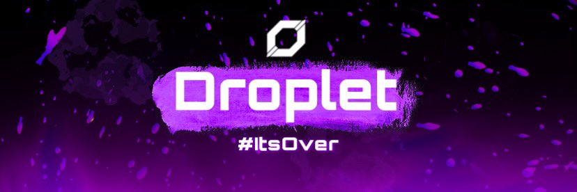 Droplet banner