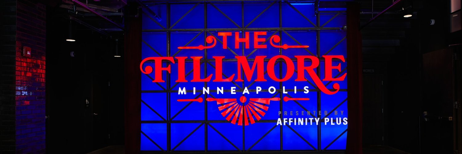 The Fillmore MPLS presented by Affinity Plus's banner