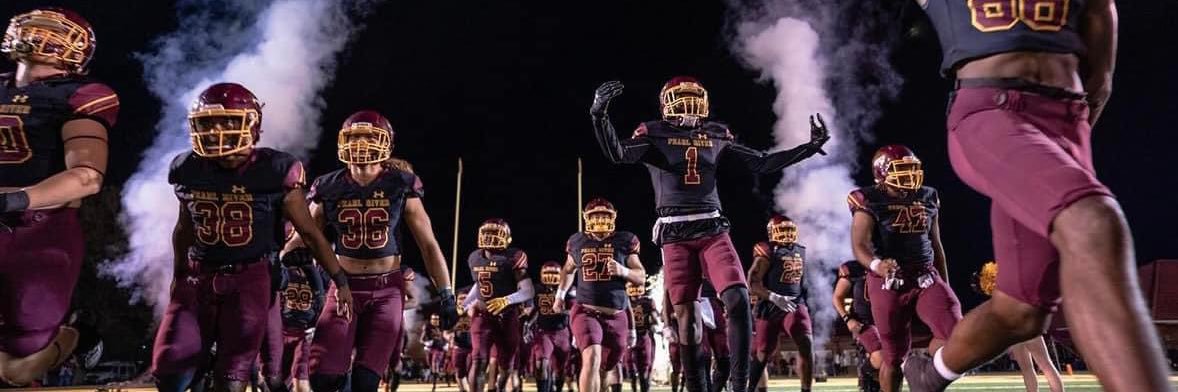 Pearl River Football banner
