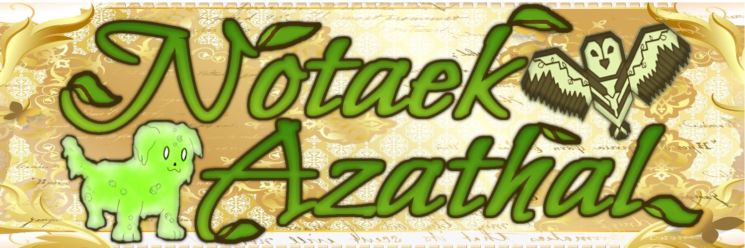 Notaek Azathal 🌳Elf ENVtuber banner