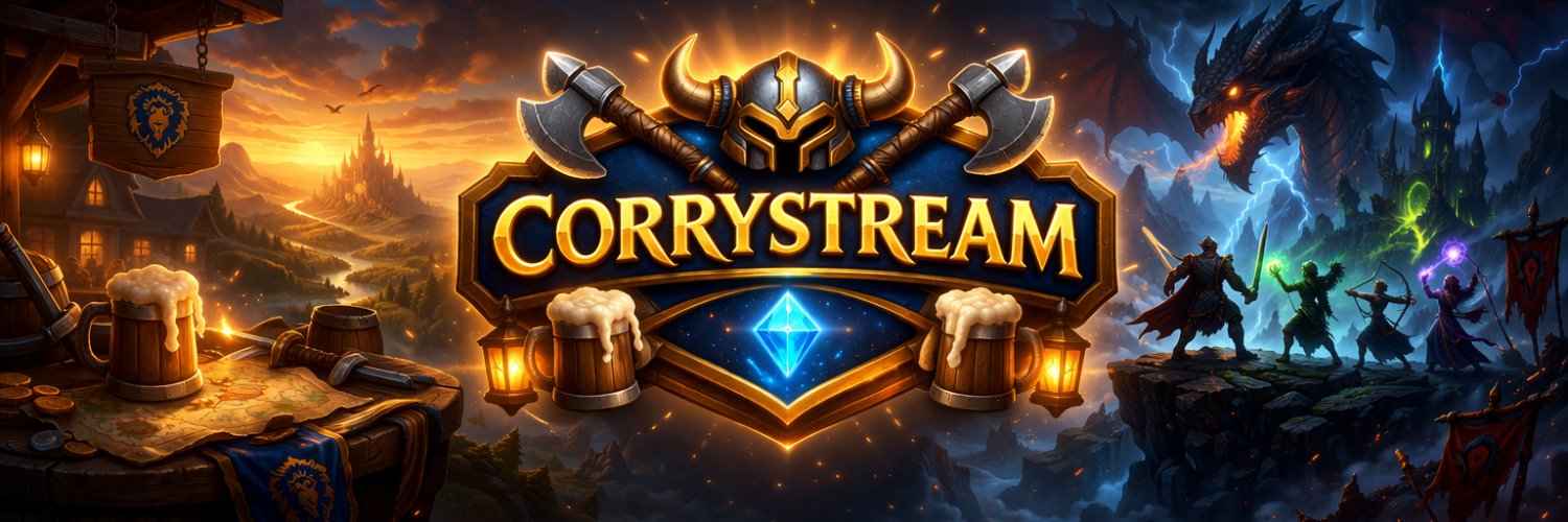 Corry 🔜Blizzcon2026 banner