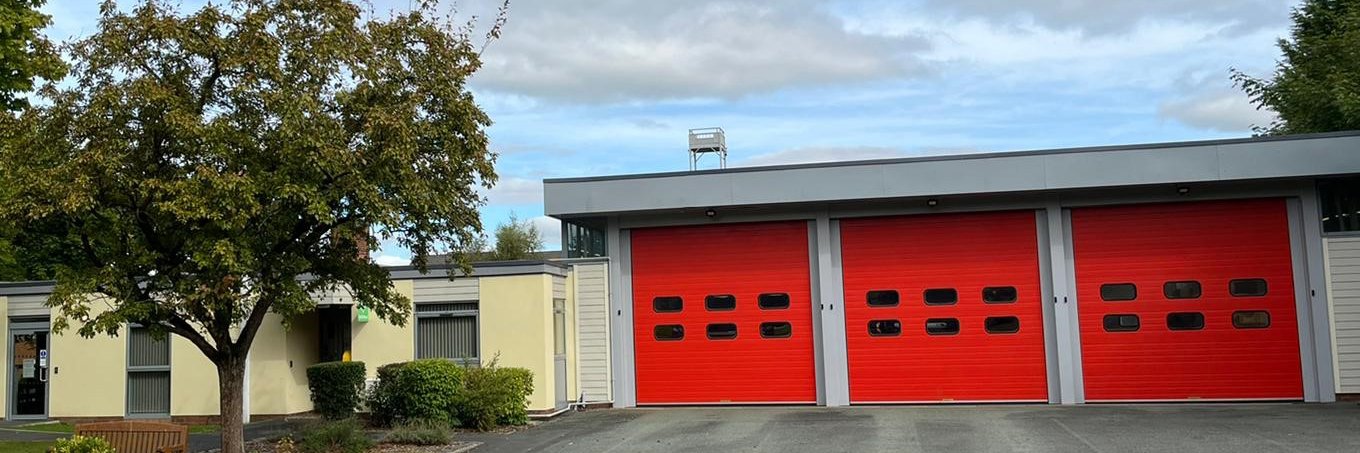 Northwich Fire Station banner