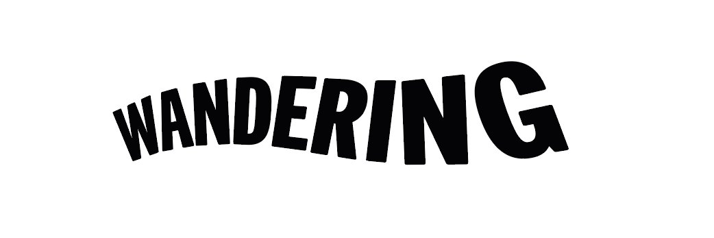 WANDERING banner