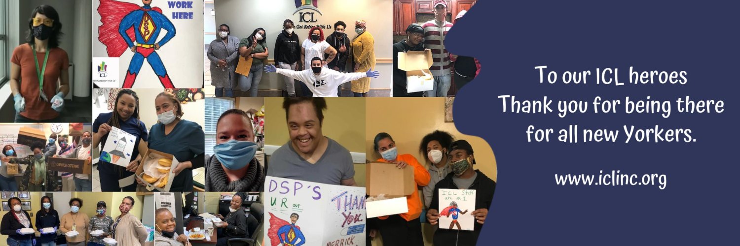 ICL - Institute for Community Living banner