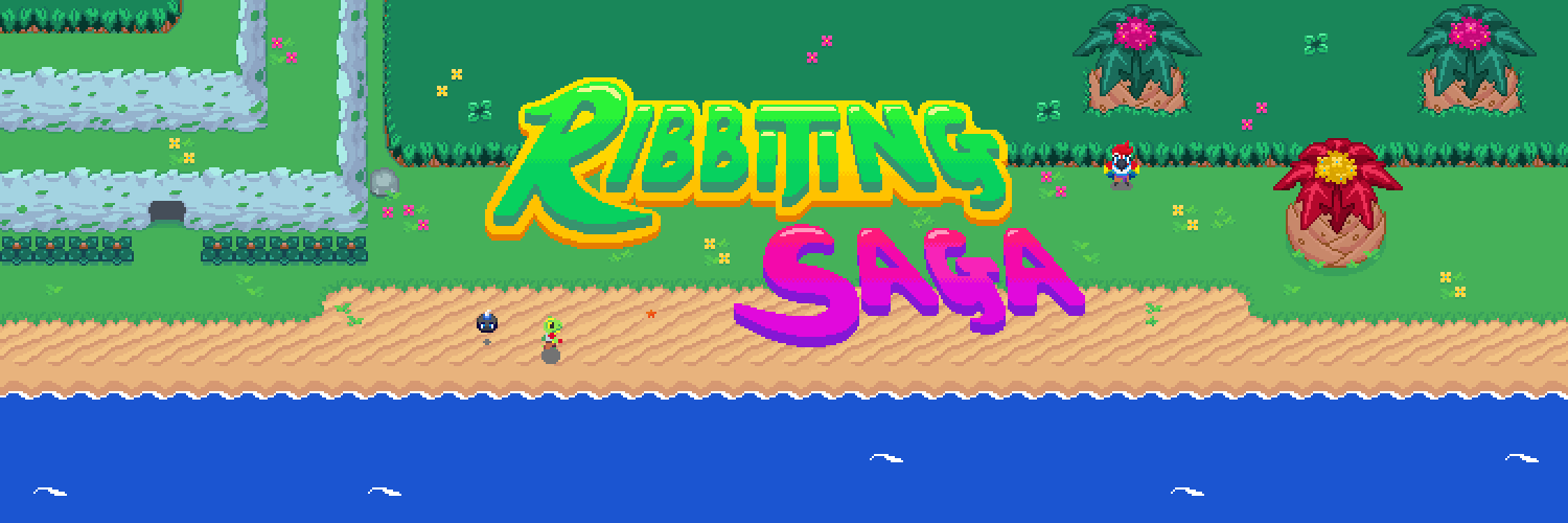 Ribbiting Saga banner
