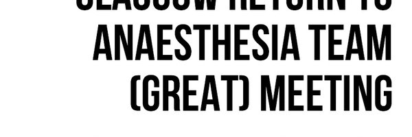 GlaRetAnaes Profile Banner