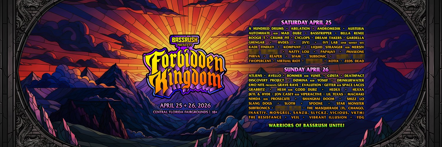 Forbidden Kingdom Fest 🏰🛡⚔️ banner
