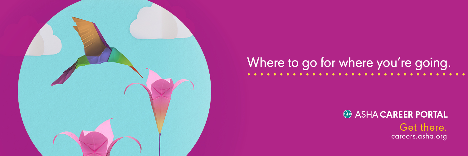 ASHA Career Portal banner