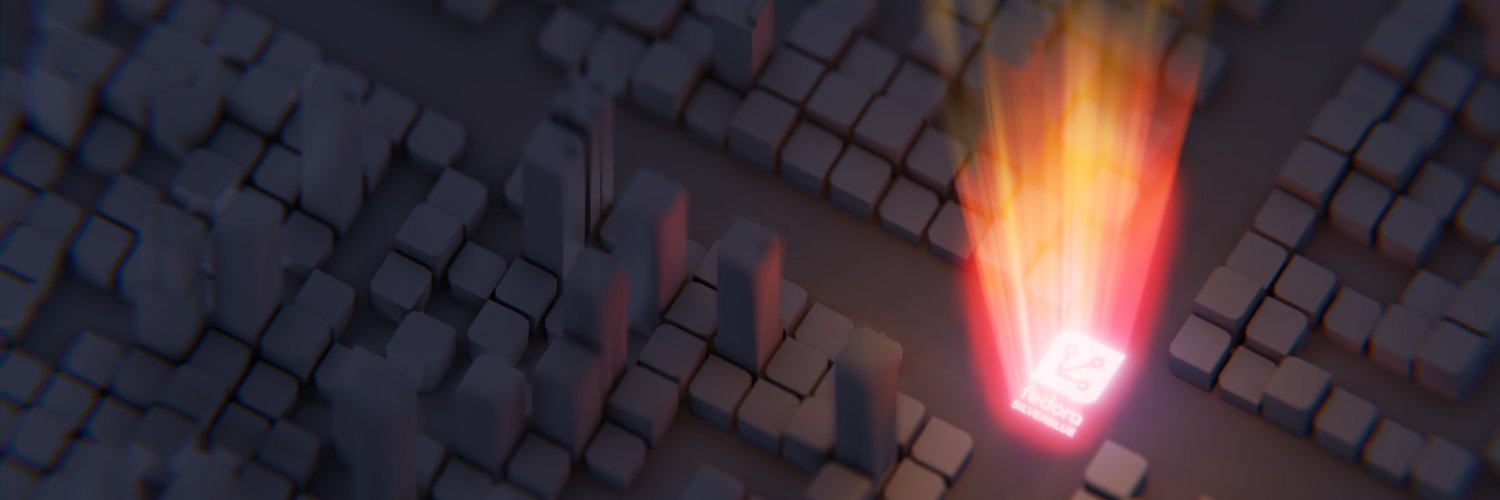 Fedora Silverblue banner
