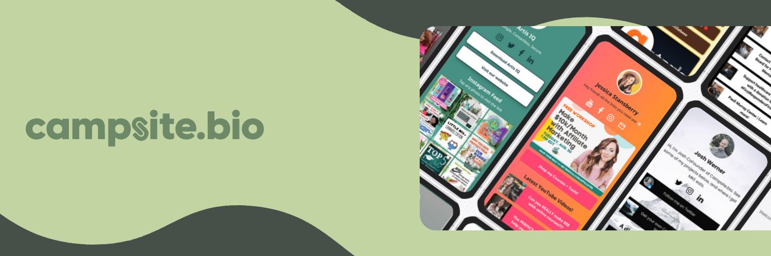 Campsite.bio banner