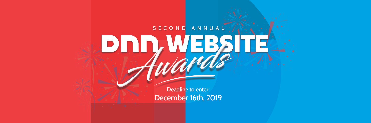DNN Awards 2020 banner