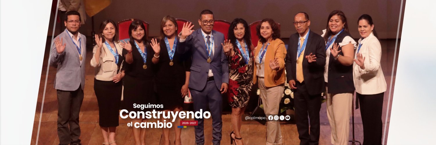Colegio de Periodistas de Lima banner