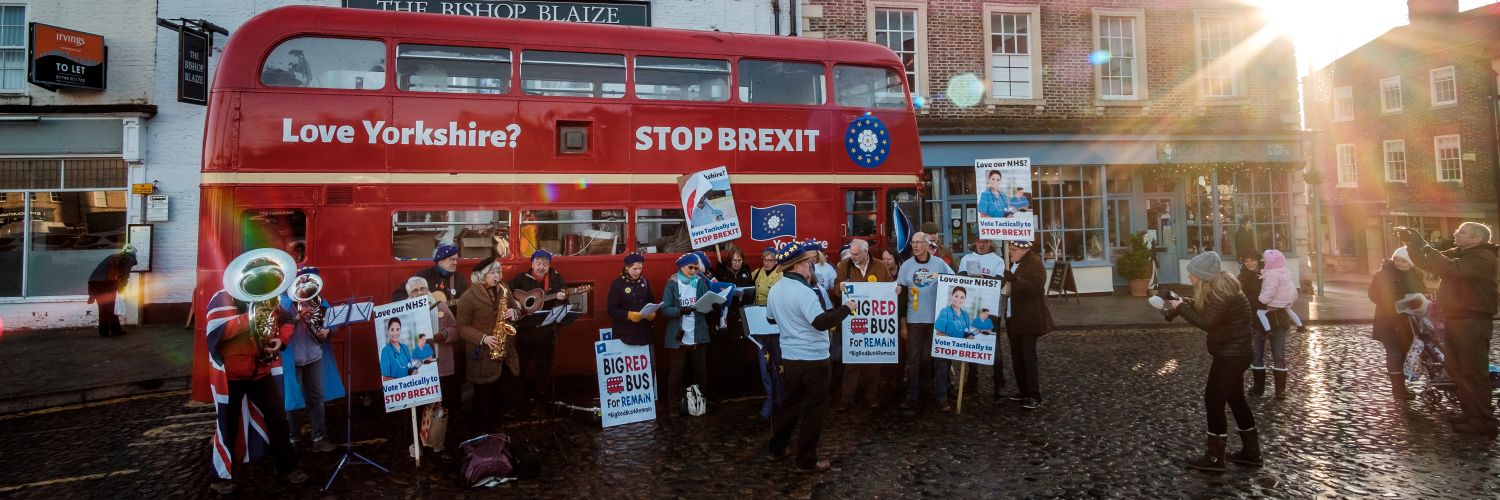 North Yorkshire for Europe banner