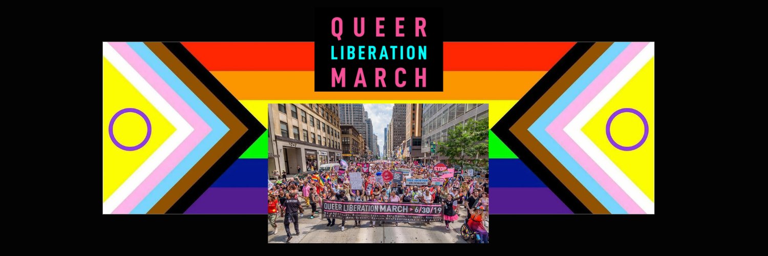 Reclaim Pride Coalition banner