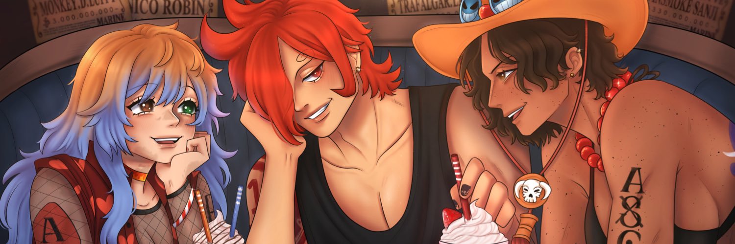 Raph/Cass- Ace & Ichiji’s valentine ❤️💞 banner