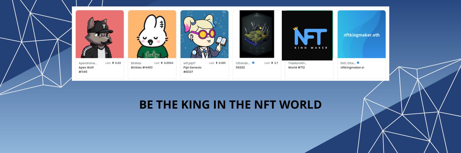 nftkingmakerr's profile banner image