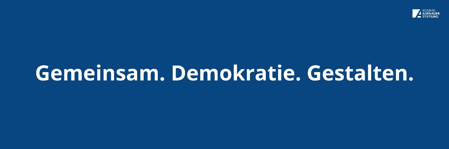 Adenauer-Stiftung banner