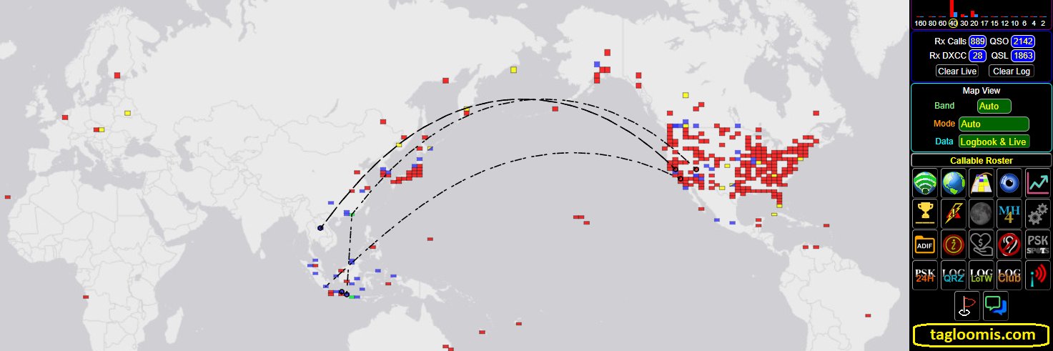 #GridTracker #LIVE #QSL #mapping #software banner