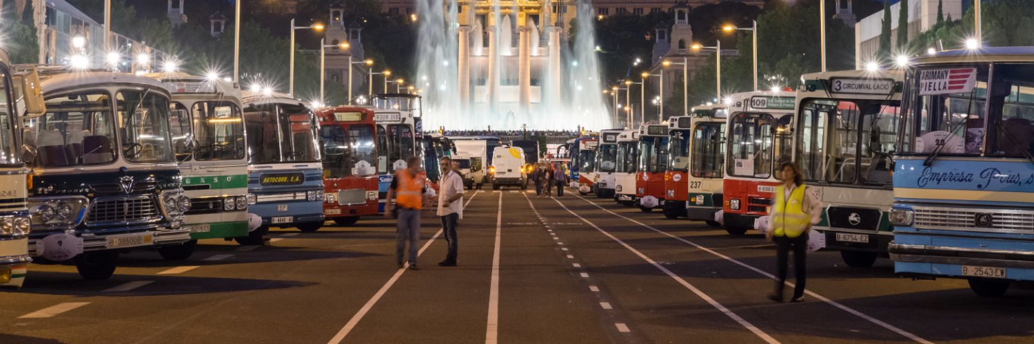 Exposició d'Autobusos Clàssics de Barcelona banner