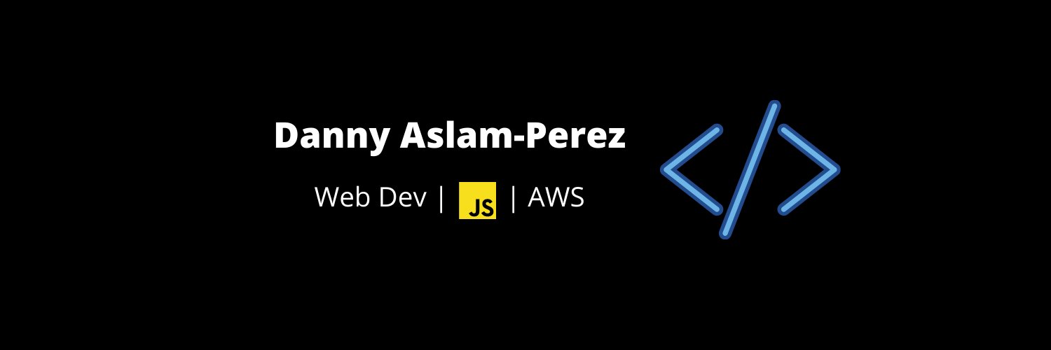Danny AP | Web Dev banner