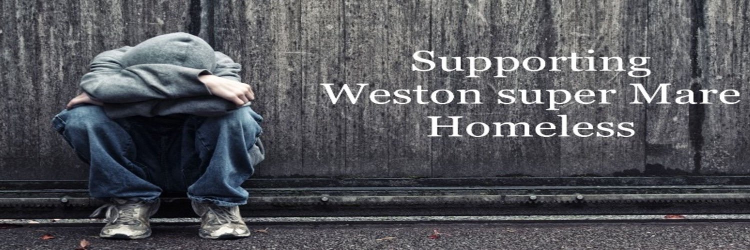 Supporting Weston super Mare Homeless banner
