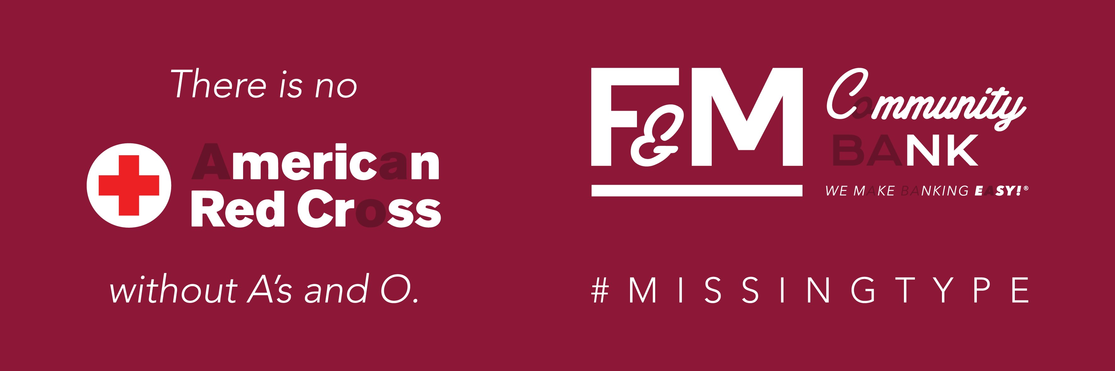 F & M Community Bank banner