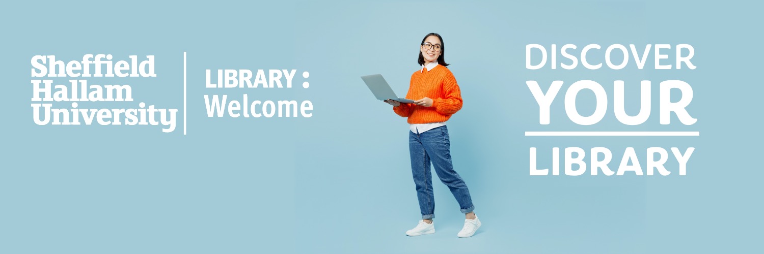 Sheffield Hallam University Library 🏳️‍🌈 banner