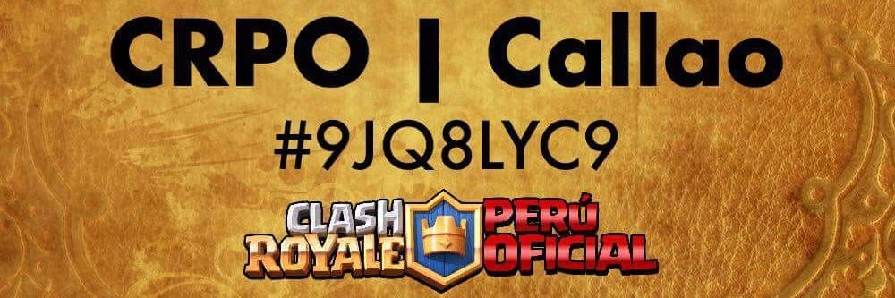 CRPO l Callao- Clash Royale banner