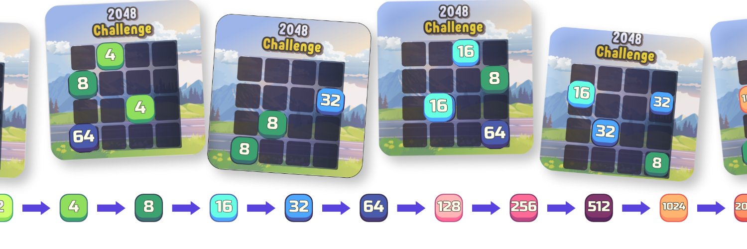 2048 Challenge banner