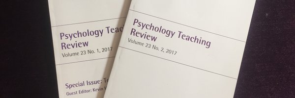 PsychTeachRev Profile Banner