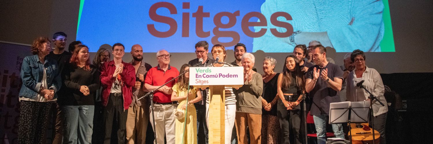 Verds En Comú Sitges banner