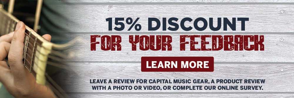 Capital Music Gear banner