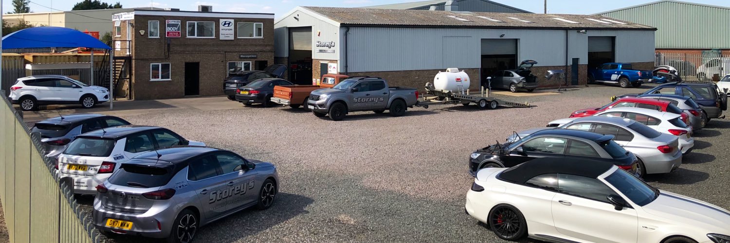 Storey's Accident Repair Centre Ltd banner