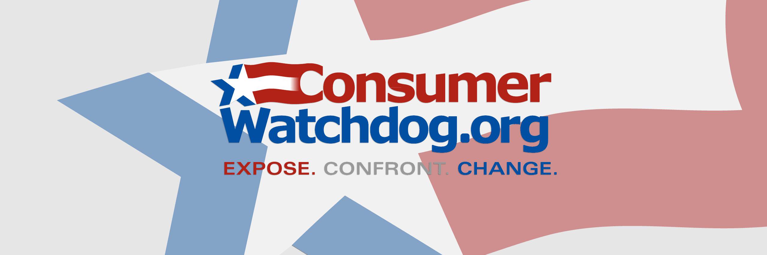 Consumer Watchdog banner