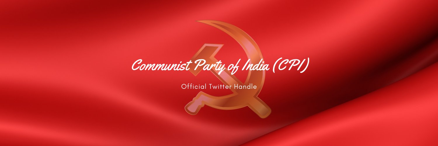 Communist Party of India - CPI banner