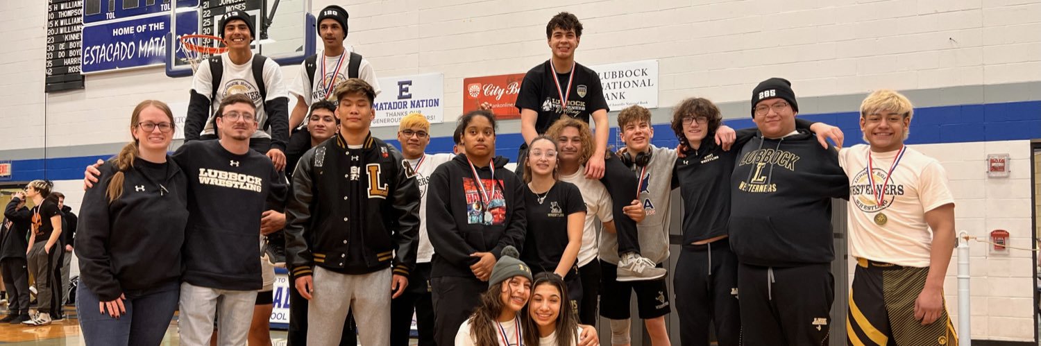 Lubbock High Wrestling banner