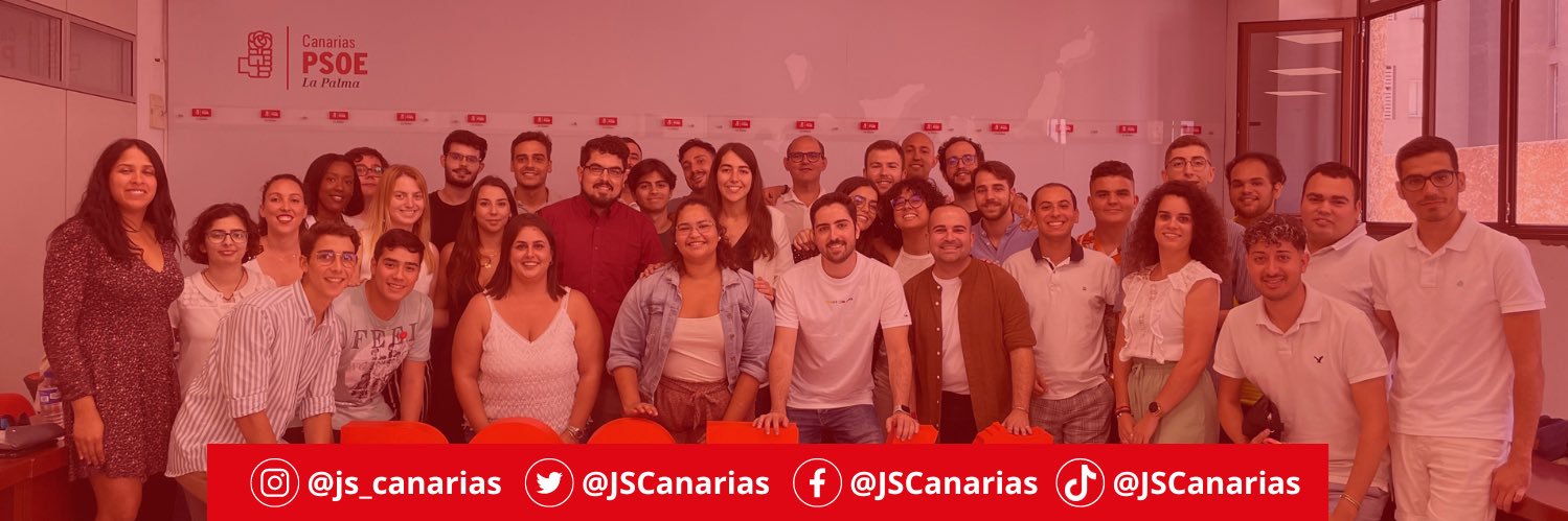 Juventudes Socialistas de Canarias banner