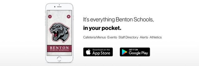 Benton Schools banner
