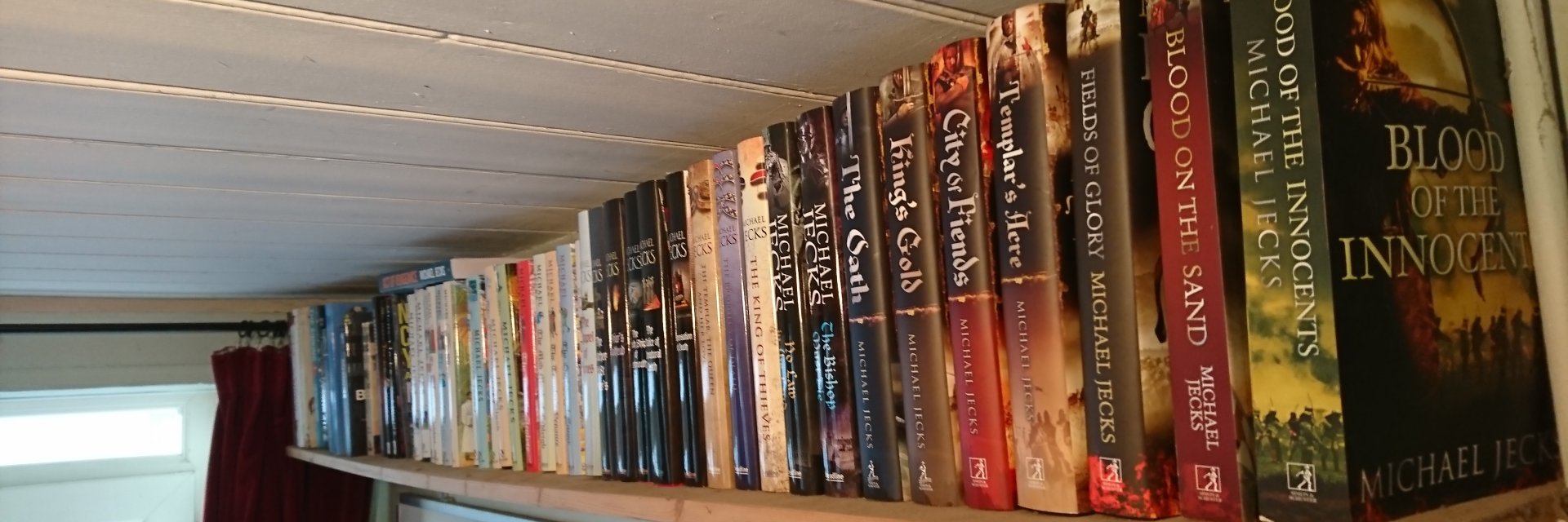 Michael Jecks Author's banner
